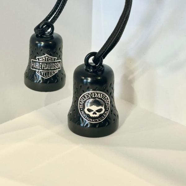 34M00026 Black Willie G Skull Ride Bell ハーレーダビッドソン