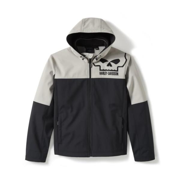 Harley Davidson Willie G スカル撥水ソフトシェルジャケット Harley Davidson Willie G スカル撥水ソフトシェルジャケット