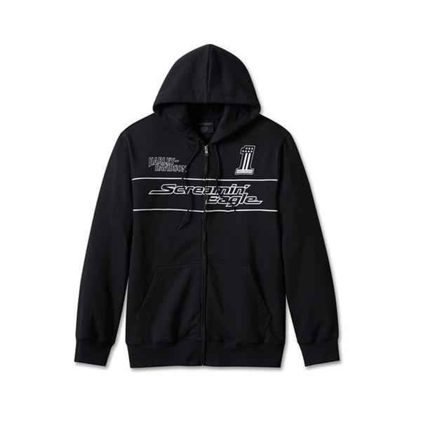 Harley Davidson Screamin'Eagle ジップアップパーカー 97574 Harley Davidson Screamin'Eagle ジップアップパーカー 97574