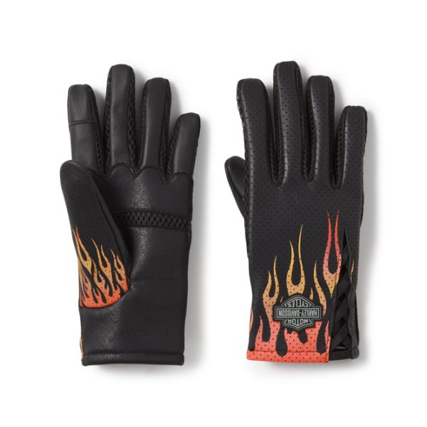 Rハーレーダビットソン　グローブ Harley Davidson（ハーレー・ダビッドソン） WOMEN'S Bar & Shield