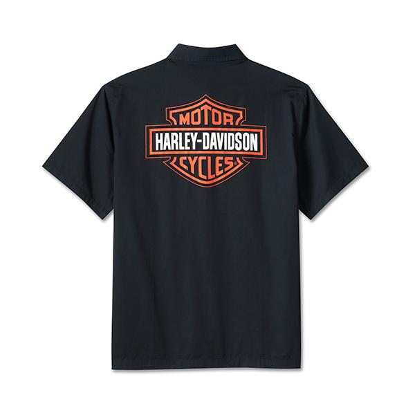 Harley Davidson B&Sシャツ 99055-24VM ブラック : リバーYahoo 