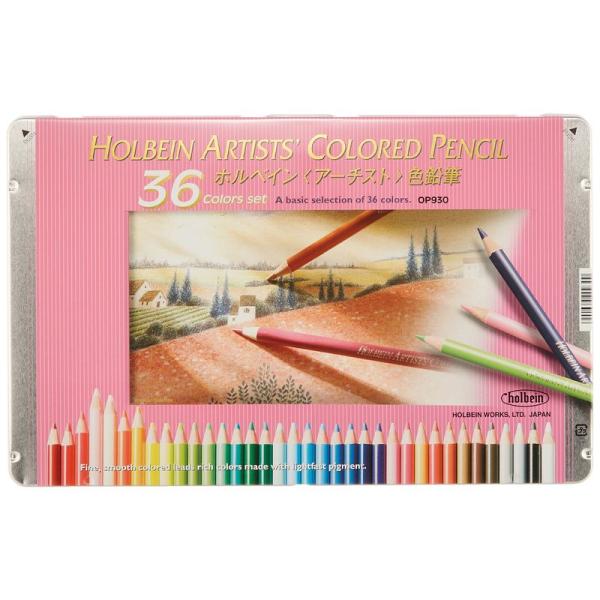 ホルベイン画材(Holbein Art Materials) アーチスト色鉛筆 OP930 36色