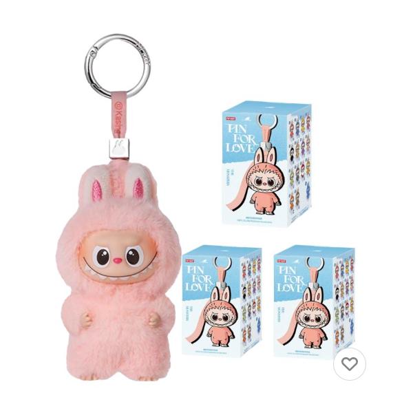 LABUBU PIN FOR LOVE ぬいぐるみペンダント　3ピース netshop777_mini2025-2