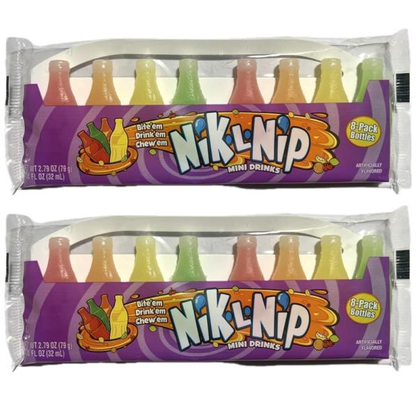 「商品情報」説明商品の説明子供たちに大人気のアメリカ発のお菓子、nik-l-nipのワックスボトルキャンディがついに日本上陸！ カラフルで楽しい見た目と、ボトルに詰まったフルーツフレーバーのシロップを噛みながら味わうのが楽しいお菓子です♪ ...