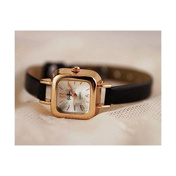 腕時計 クラシック 華奢バンド スクエア文字盤 ブラック Nya8046c023 ノイシュタットyahoo 店 通販 Yahoo ショッピング