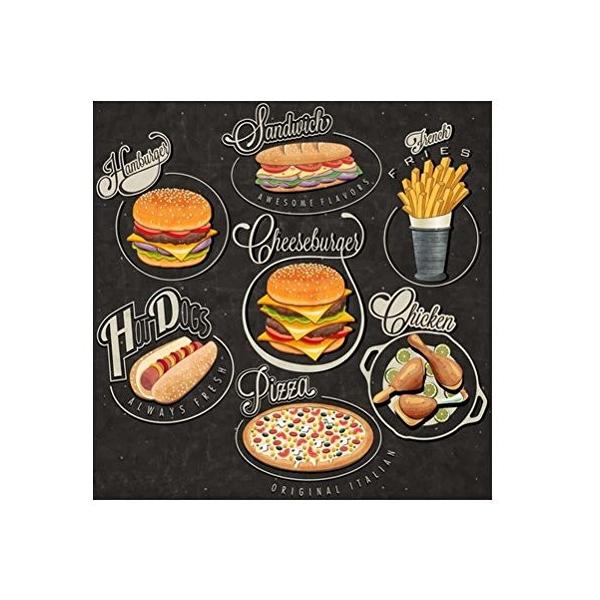 インテリアボード 看板 ファストフード ハンバーガー イラスト I Nyc0543c019 ノイシュタットyahoo 店 通販 Yahoo ショッピング