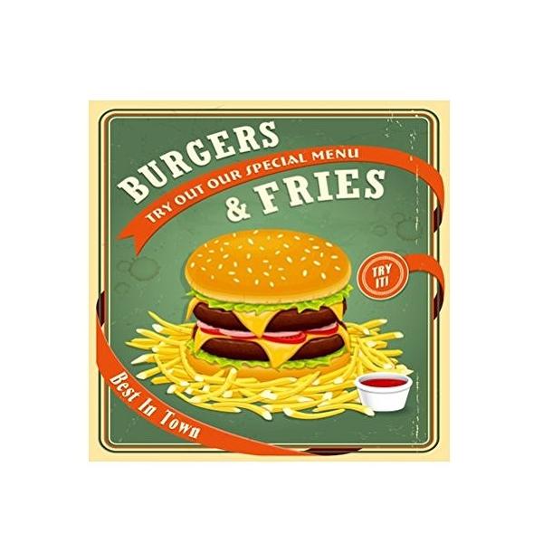 インテリアボード 看板 ハンバーガー イラスト A Nyc0701c019 ノイシュタットyahoo 店 通販 Yahoo ショッピング