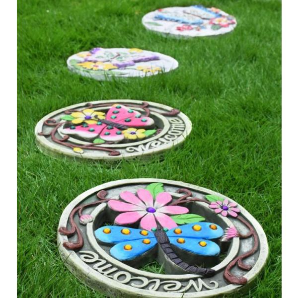 ステップストーン 踏石 敷石 飛び石 ガーデンオブジェ かわいい昆虫 Welcome 透かし 蝶々 Buyee Buyee Jasa Perwakilan Pembelian Barang Online Di Jepang