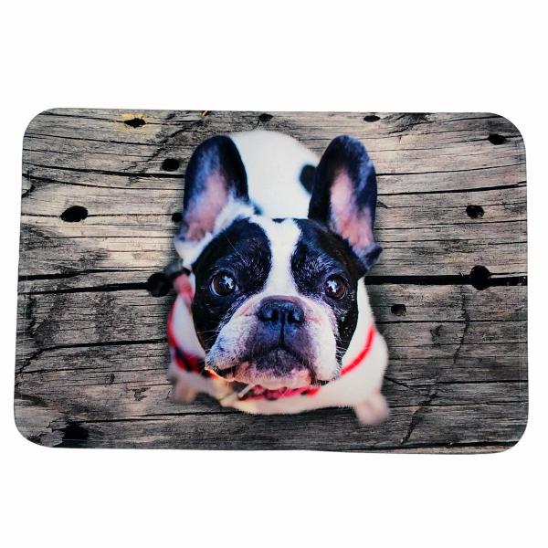 玄関マット 見上げるわんこ ワンちゃん 立体的な犬 3d風 フレンチブルドッグ ホワイト ブラック Buyee Buyee Japanese Proxy Service Buy From Japan Bot Online