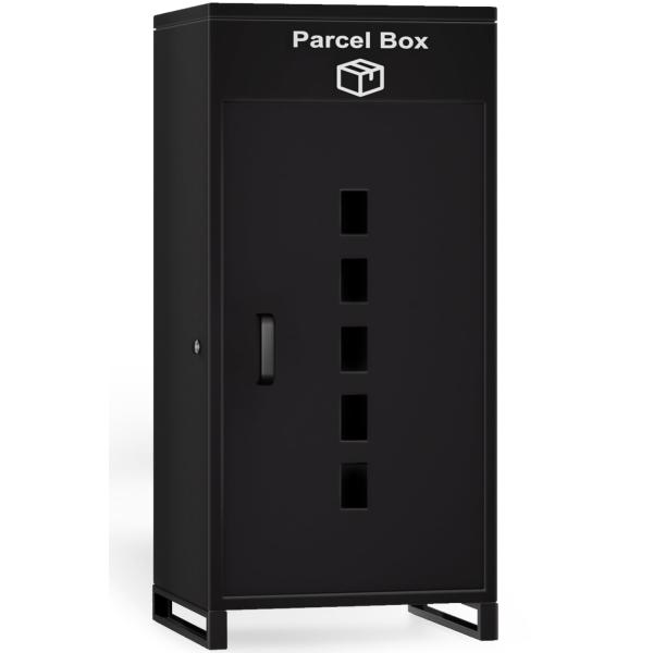 他サイト： 宅配ボックス 宅配BOX 防水 屋外 複数受け取り ポスト 大容量 置き型 宅配便ボックス 戸建て用 個人宅 ポスト付き 大型 盗難防止 両開の商品画像