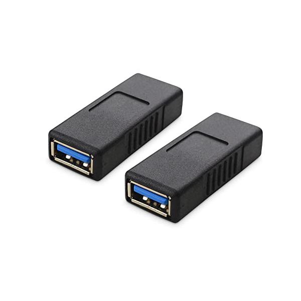 他サイト： Matts B 3.0 メス メス B メスメス 中継アダプタ 個セット 超高速5Gbps対応 B 3.0 延長アダプタの商品画像