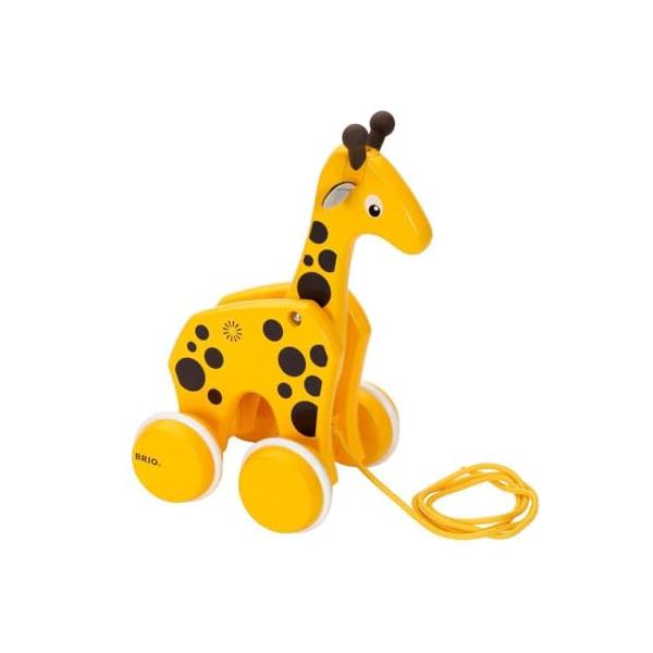 プルトイ キリン 1歳~ 3000/ワンサイズ/3000・パッケージ個数:1・歩き始めたお子様にプルトイキリンがモチーフの木製おもちゃ。引いて遊ぶタイプのクラシックな木製玩具です。全高0c超の大型のプルトイ。ひもを引くと、首をゆらゆら揺らし...