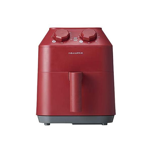 他サイト： レコルト エアーオーブン ノンフライヤー エアフライヤー コンパクト .8  大容量 油なし調理 揚げ物の温め直し 唐揚げ フライドポテト パンの商品画像