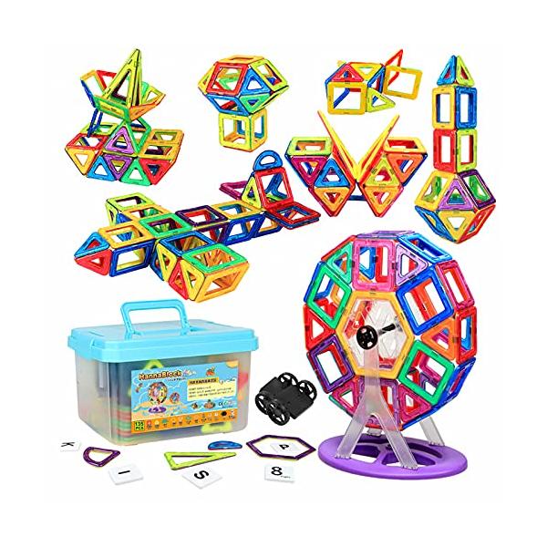 他サイト： 135 cs マグネットブロック 磁石ブロック マグネットおもちゃ 磁石おもちゃ 知育玩具 子供 男の子 女の子 積み木 ブロック おもちゃの商品画像