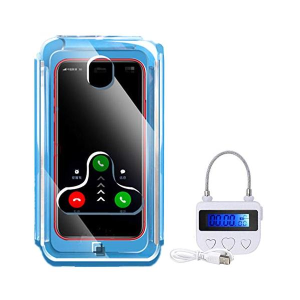 他サイト： HAWGON タイムロッキングコンテナ スマホ ロックボックス たいむろっきんぐこんてんな 長い連続使用時間 時間を自由に設定 携帯便利 日本語の商品画像