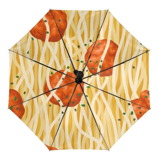 【並行輸入品】 Abstract Art Floral Travel Umbrella Windproof 5 Folding Compact