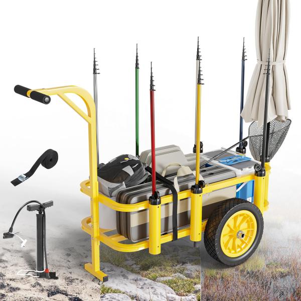 ビーチ対応折りたたみ式ワゴンの選び方と活用法