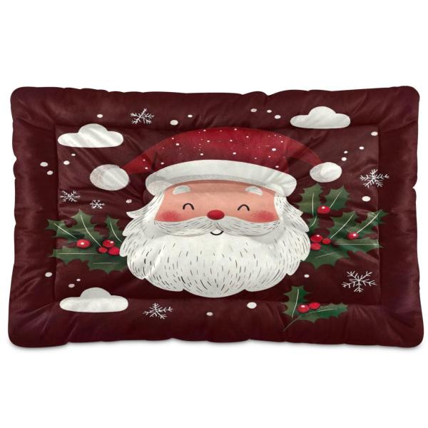 【並行輸入品】 La La Pet〓 Plush Cat Bed Cave Self Warming Dog Bed Washable Calm