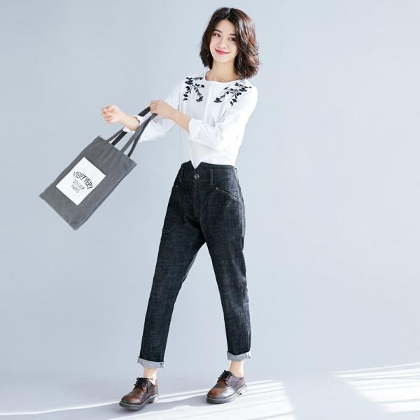 デニム レディース スキニーパンツ ジーンズ テーパードデニム ハイウエスト 大人 人気アイテム 最安値