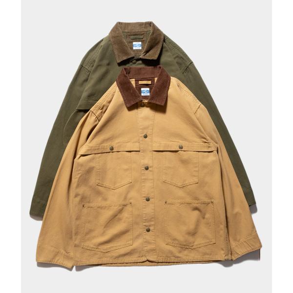 別注【ARMY TWILL/アーミーツイル】 DUCK LOGGER JK new-light_army-duckloggerjkt
