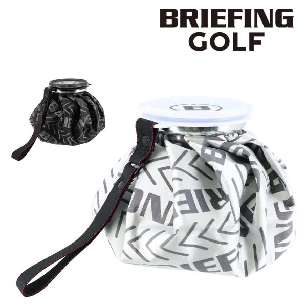 新品 BRIEFING ブリーフィングバイアスロゴジャガードアイスバッグホワイト BRIEFING GOLF 即納 ブリーフィング ゴルフ BIAS LOGO JQ ICE
