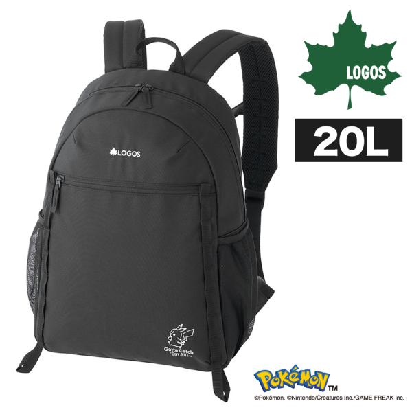 最大37％ ロゴス ポケモン リュック 20L A4 14インチPC収納 撥水 LOGOS