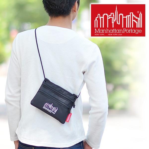 最大P+16% マンハッタンポーテージ Manhattan Portage サコッシュ ポーチ ショルダーバッグ Triple Zipper  Pouch トリプルジッパーポーチ zippouch