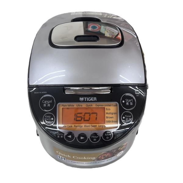 海外向け炊飯器 タイガー JAX-S10A WZ 240V 日本製 中古】(未使用・未開封