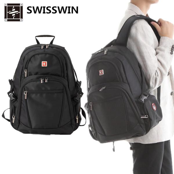 SWISSWIN リュックサック ビジネスリュック SW9038 ブラック 撥水 通学 通勤 出張 旅行 スイスウィン 男女兼用 ノートPC収納 ビジネス 通勤用 :SW9038:New Century - 通販 - Yahoo!ショッピング SWISSWIN リュックサック ビジネスリュック SW9038 ブラック 撥水 通学 通勤 出張 旅行 スイスウィン 男女兼用 ノートPC収納 ビジネス 通勤用 :SW9038:New Century - 通販 - Yahoo!ショッピング