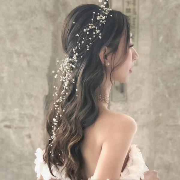 ヘッドドレス 花嫁 二次会 手作リ ウェディングドレス プリンセスドレス 素敵 首飾り 飾り物 ブライダルティアラ 髪飾り ヘアアクセサリー 頭飾り Dejapan Bid And Buy Japan With 0 Commission