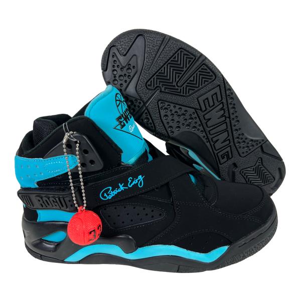 EWING ATHLETICS ROGUE Black CyanBlue ローグ スニーカー 黒