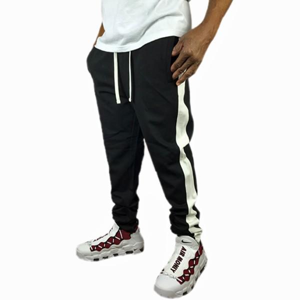 ヴィクトリアス サイドライン スウェット パンツ トラックパンツ 黒 白 ブラック ホワイト ストレッチ Victorious メンズ Sp31 Sp31 New Edition 通販 Yahoo ショッピング