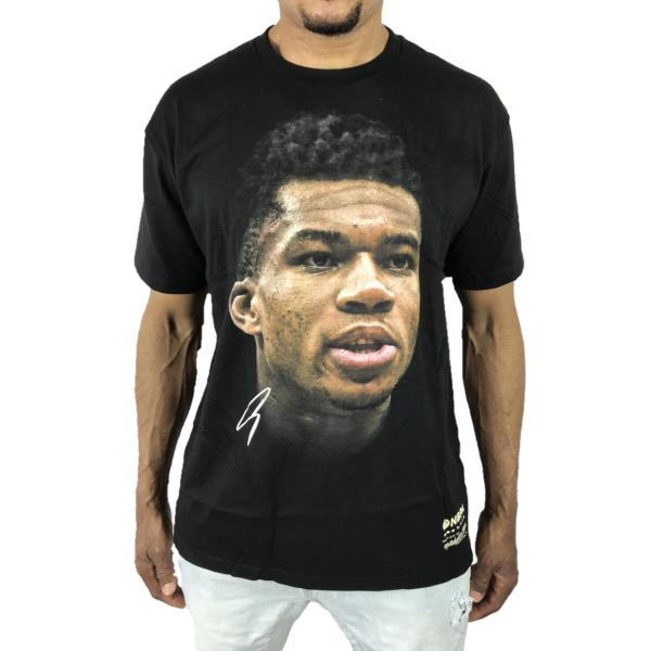 Mitchell&amp;Ness ���A���r�b�O�t�F�C�X T�V���c �~�b�`�F���A���h�l�X ���j�X �A�f�g�N���{ Giannis Antetokounmpo �� �u���b�N��tsa568