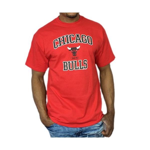 シカゴブルズ Ｔシャツ 半袖 メンズ NBA レッド 赤 Hardwood 