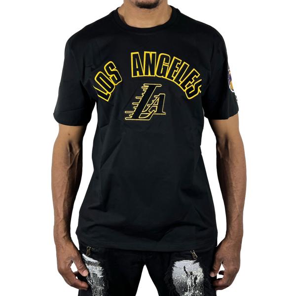 プロスタンダード　ロサンゼルス・レイカーズ Tシャツ NBA 75周年記念　S ProStandard ロサンゼルス レイカーズ Tシャツ 黄色 イエロー