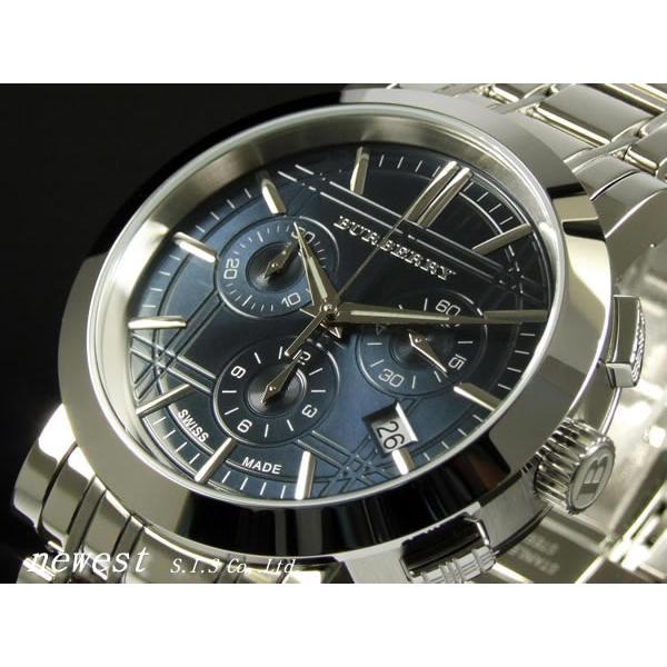 Burberry バーバリー 腕時計 スイス製 クロノグラフ Bu1360 ネイビー メンズ Bu 1360 Bu1360 腕時計ショップ Newest 通販 Yahoo ショッピング
