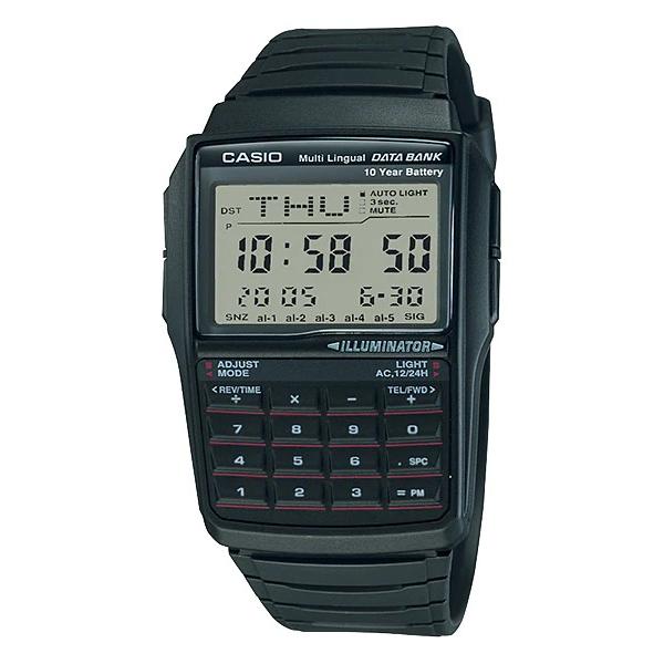 カシオ純正箱付き】CASIO カシオ 腕時計 DATA BANK データバンク DBC