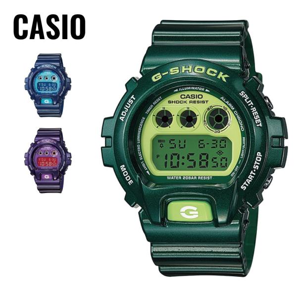 CASIO カシオ 腕時計 G-SHOCK ジーショック Gショック Crazy Colors クレイジーカラーズ DW-6900CC-3 グリーン  海外モデル