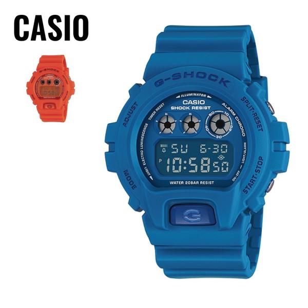 G-SHOCK DW-6900MM クレイジーカラーズ 青 ブルー 美品 バックライト