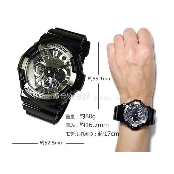 casio g shock ga 200 bw