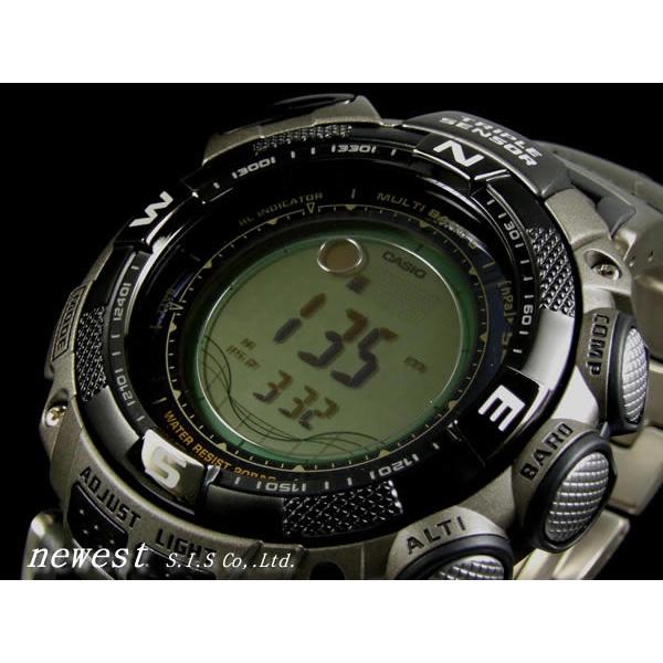 CASIO カシオ 腕時計 PRO TREK プロトレック 電波ソーラーマルチバンド5搭載 トリプルセンサー PRW-1500TJ-7JF 国内正規品