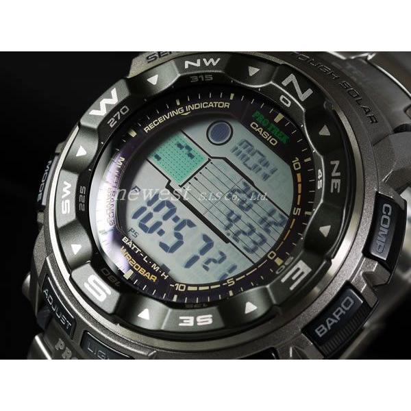 CASIO カシオ プロトレック 電波ソーラー チタン PRW-2500T-7 ブラック 