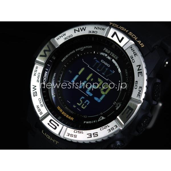 CASIO カシオ プロトレック 電波ソーラー PRW-3510-1 ブラック 海外モデル 腕時計
