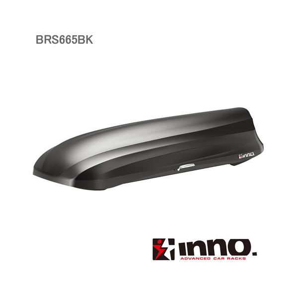 カーメイト INNO ルーフボックス WEDGE 665 BRS665BK ブラック※沖縄