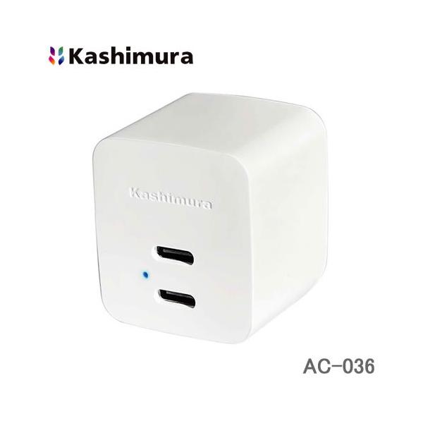 JV USB Type-C 2|[gڂAC[d AC Type-C 2P 12W WH AC-036