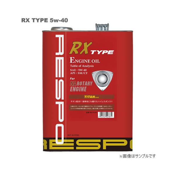 RESPOiX|j GWIC RX-TYPE 5W-40 4L×6ʃZbg