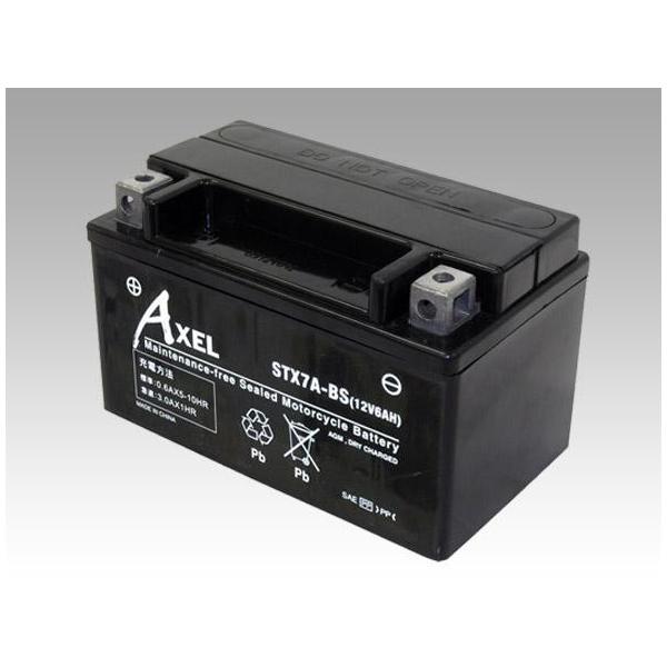 G&amp;YU �W�[�A���h���[ �o�C�N�pAXEL�o�b�e���[ STX7A-BS