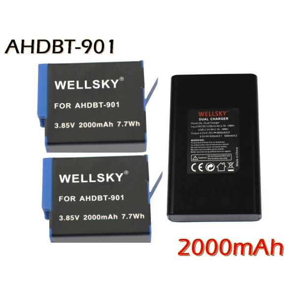 AHDBT-901 ADBAT-001 GoPro S[v  ݊obe[  2 + fA USB } ݊[d obe[`[W[ 1  iƓ悤gp\
