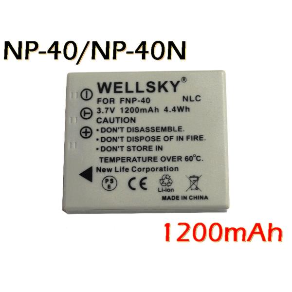 互換可能バッテリー： ・FUJIFILM： NP-40 / NP-40N・Panasonic：DMW-BCB7 ・RICOH：D-LI8・KODAK：KLIC-7005・BENQ：DLI-102・SAMSUNG：SLB-0737以上のバッテ...