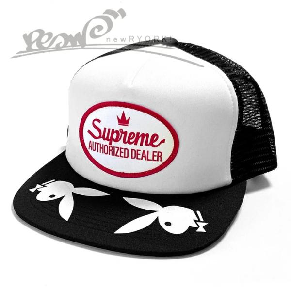 Supreme（シュプリーム） 送料無料 メンズ キャップ ブラック Playboy